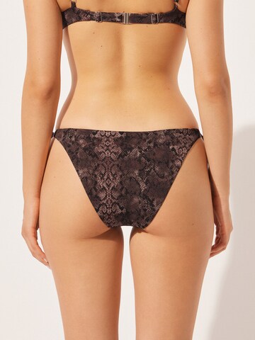 CALZEDONIA Bikinihose in Braun