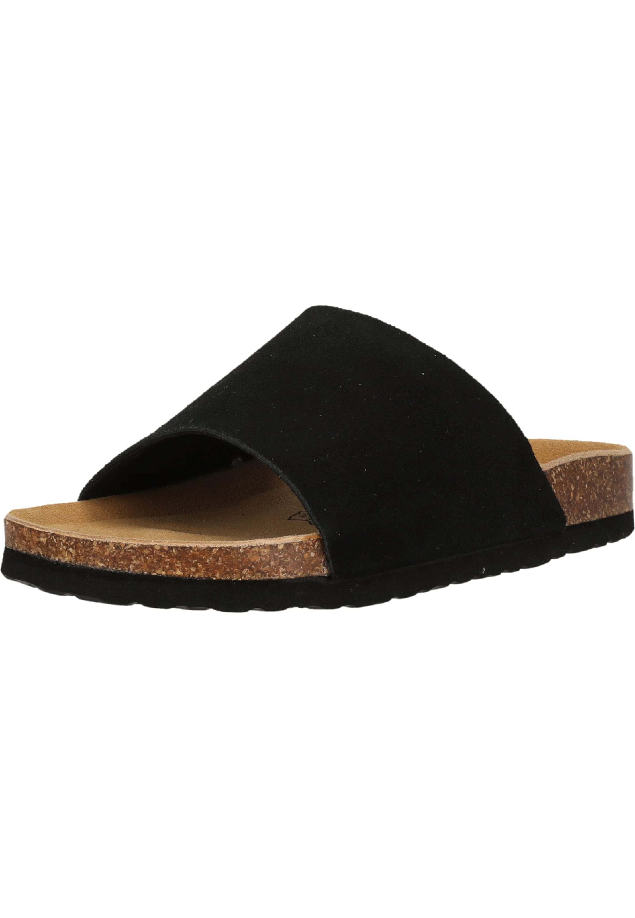 Cruz Mule 'Amarante' in Black: front