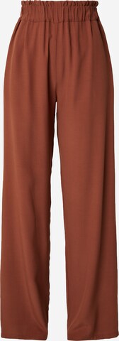 Loosefit Pantalon 'Roxane Tall' LeGer by Lena Gercke en marron : devant