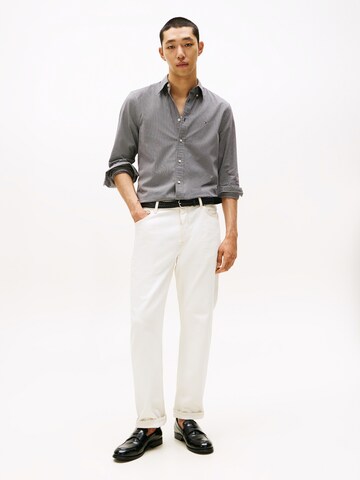 Coupe regular Chemise 'Flex' TOMMY HILFIGER en gris