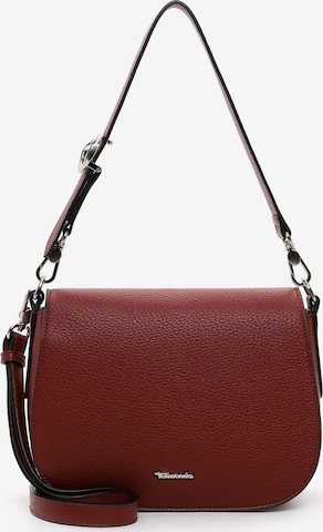 Tamaris Schultertasche 'Georgie' in Rot: Vorderseite