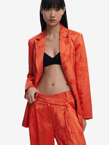 Wide Leg Pantalon Desigual en orange