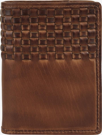 Porte-monnaies Bagan en marron : devant