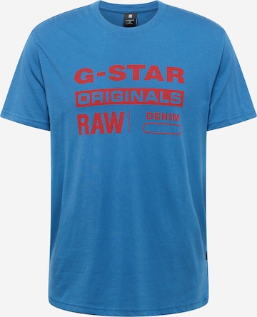 G-Star RAW T-shirt i blå: framsida