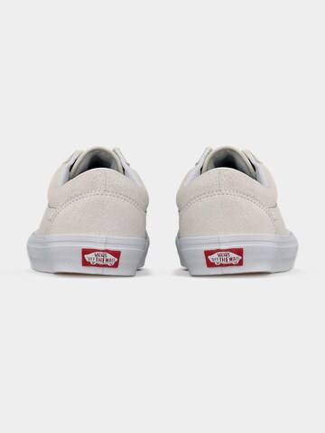 VANS Matalavartiset tennarit 'Old Skool' värissä valkoinen: yläosa