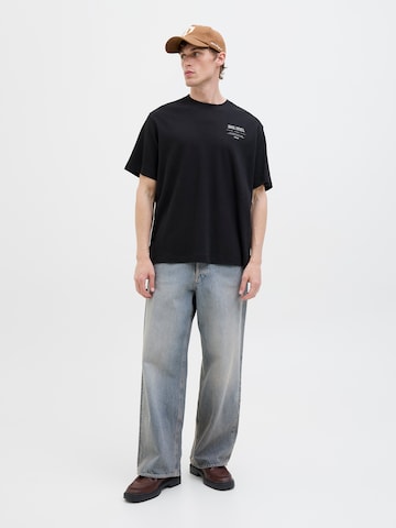 JACK & JONES Shirt 'JJEURBAN EDGE STUDIO' in Black