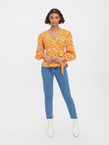 VERO MODA Bluse 'DAISY' in Orange