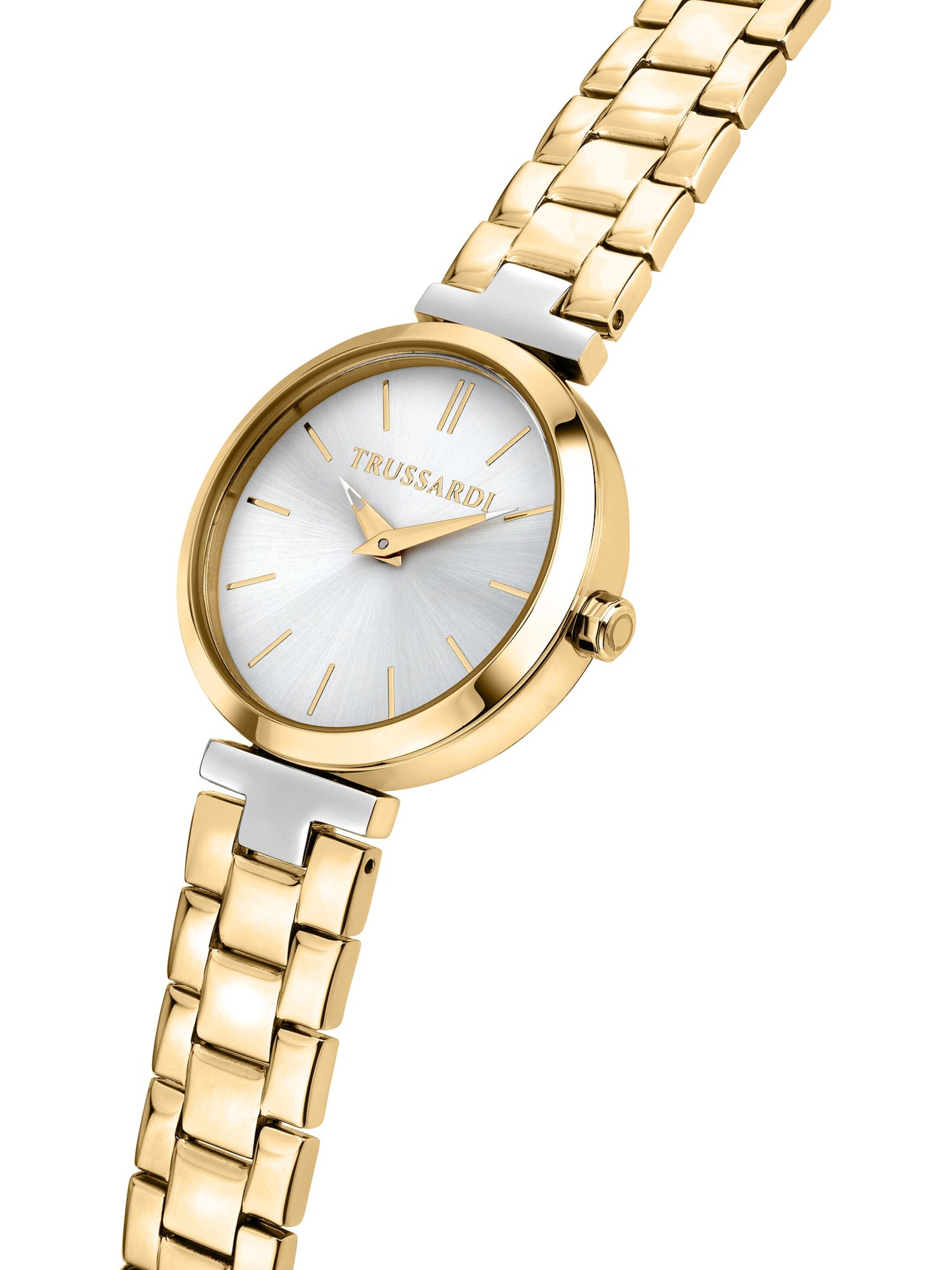 Trussardi Analoguhr in Gold