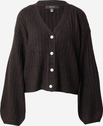 VERO MODA Cardigan 'ELYA' i sort: forside