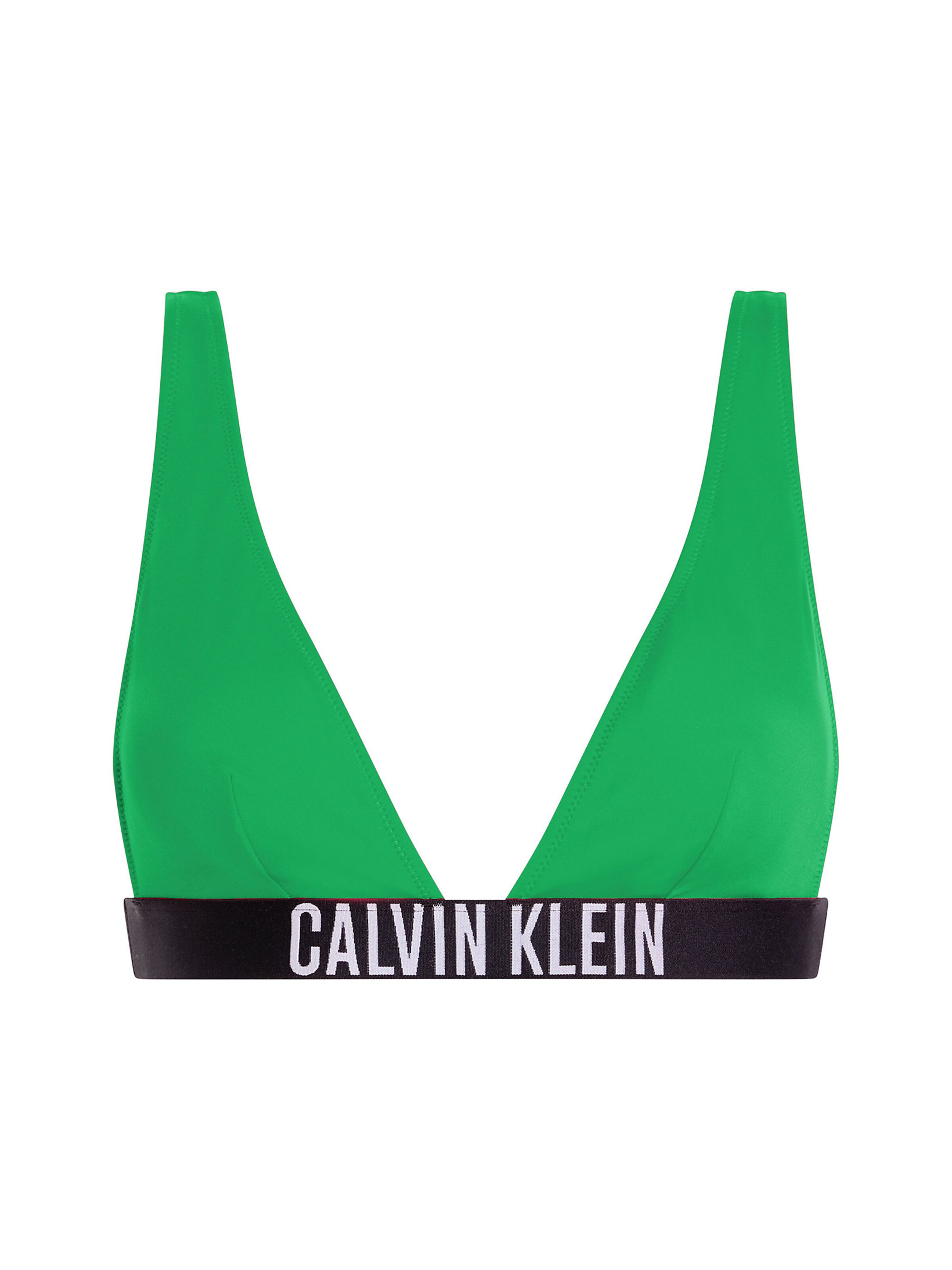 Triangle Hauts de bikini 'Intense Power' Calvin Klein Swimwear en vert : devant