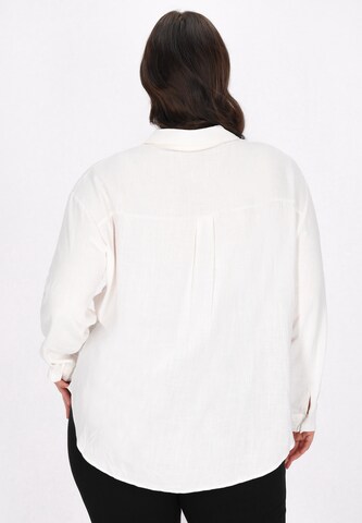 usha BLACK LABEL Bluse in Weiß
