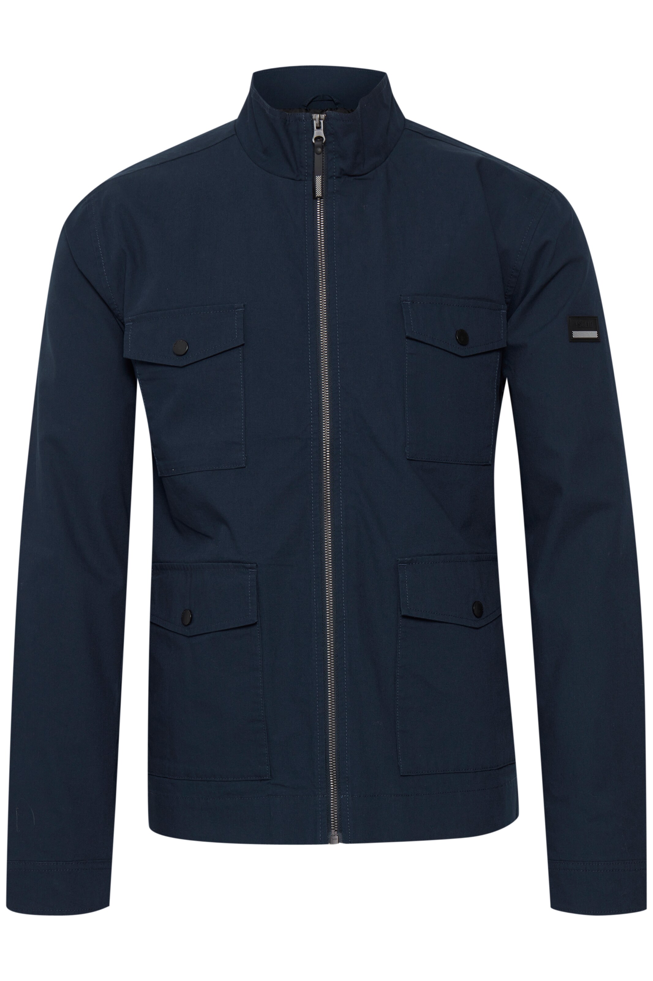 !Solid Jacke 'MINGUS' in Blau: Vorderseite