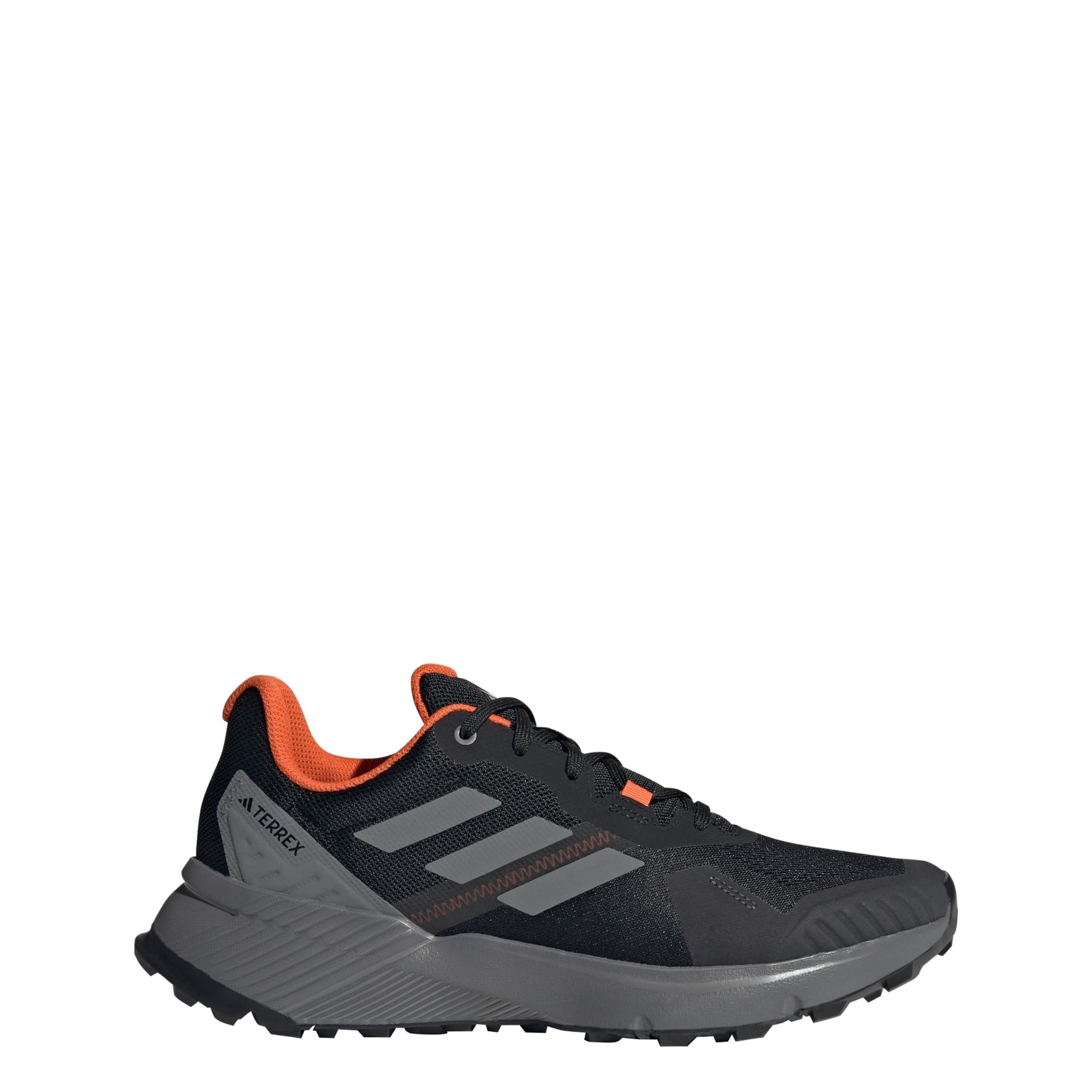 ADIDAS TERREX - Sapatilha de corrida 'Soulstride' em preto: frente