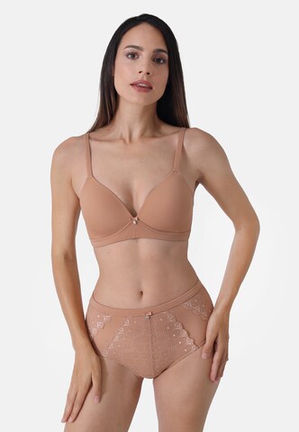 sassa Panty 'Sensual Beauty' in Beige: Vorderseite