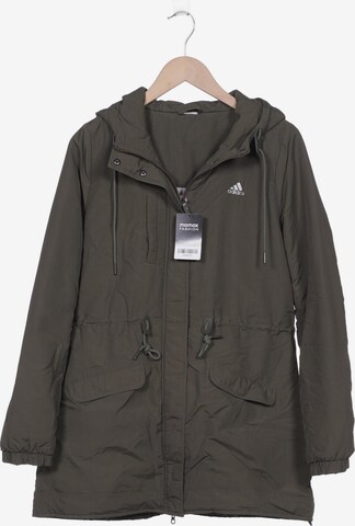 ADIDAS PERFORMANCE Jacket & Coat in L in Green: front