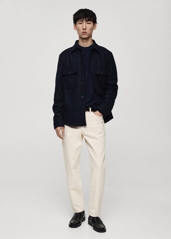 MANGO MAN Regular Jeans 'Ben' in Beige