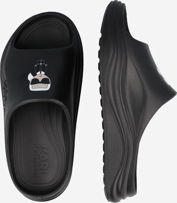 Karl Lagerfeld أحذية للشواطئ 'SKOONA' بلون أسود