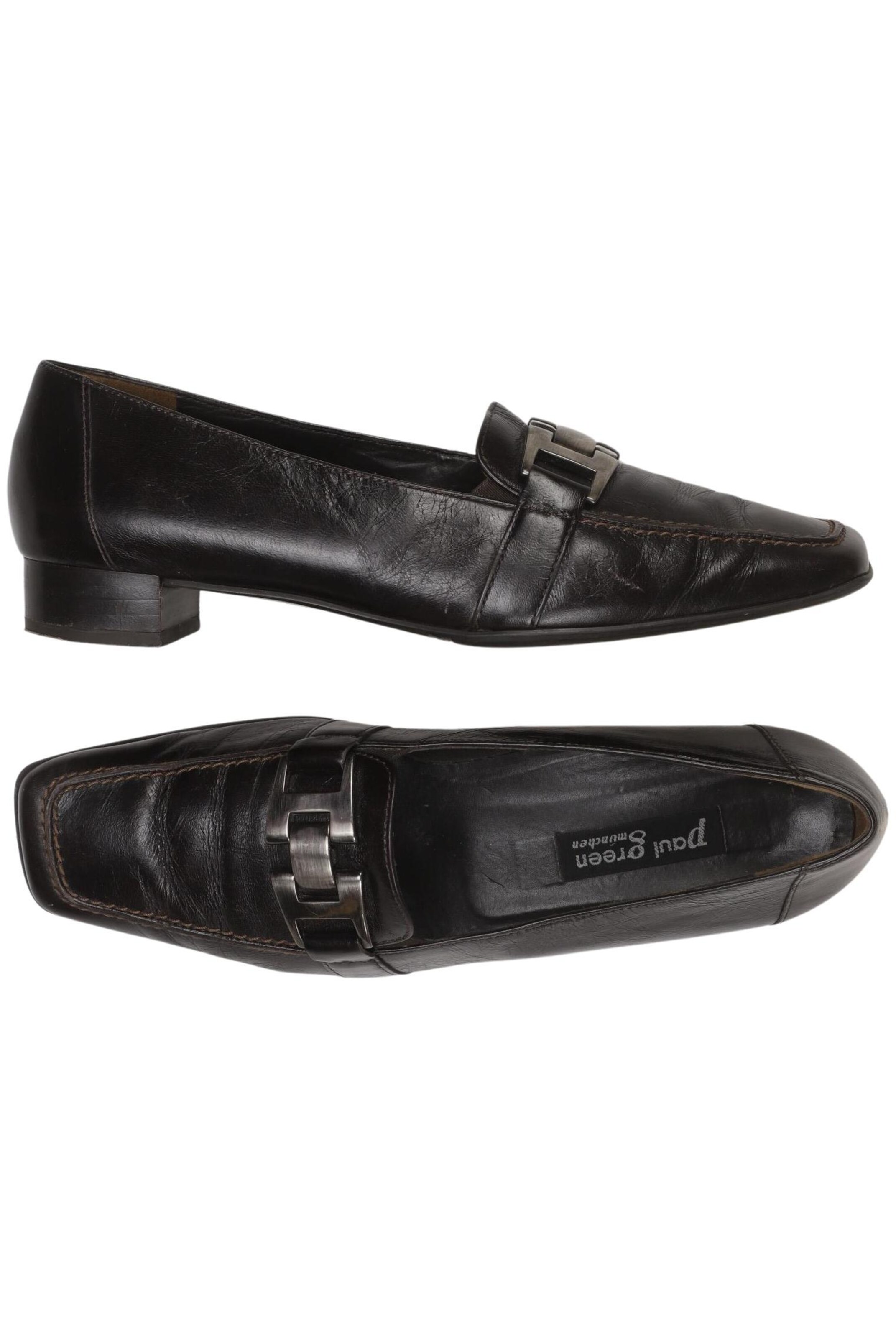 Paul Green Flats & Loafers in 39 in Brown: front