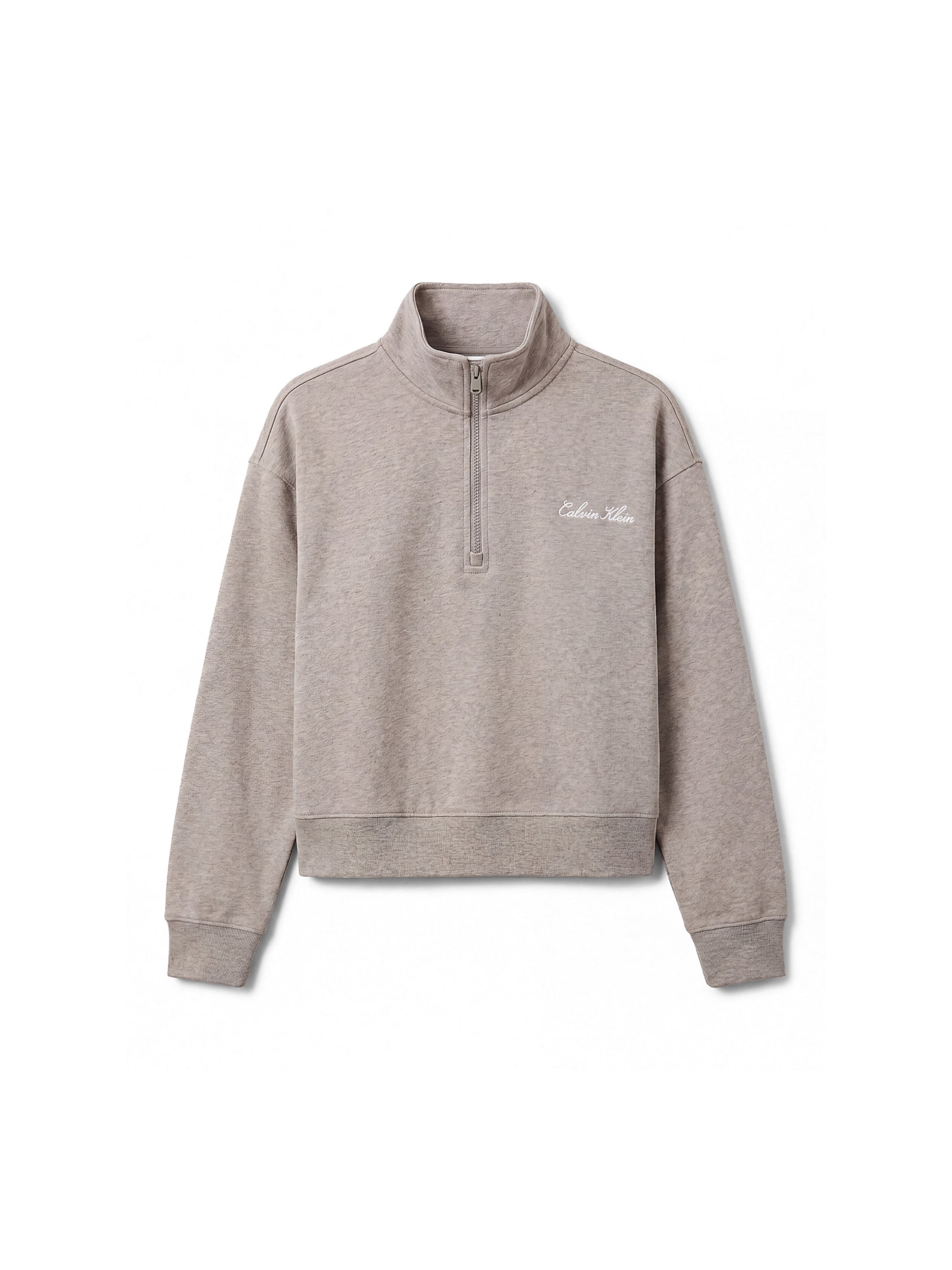 Calvin Klein Sweatshirt in Grey: front