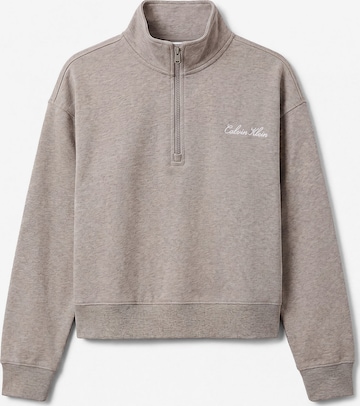 Calvin Klein Sweatshirt in Grey: front