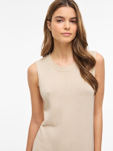 VILA Knit dress 'VIZinnia' in Beige