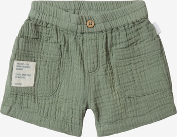 Noppies Regular Pants 'Burnet' in Green: front