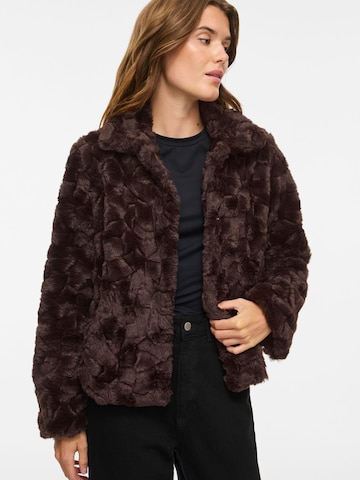 VILA Between-season jacket 'Dorte' in Brown