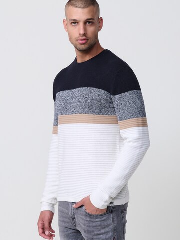 KOROSHI Strickpullover in Weiß