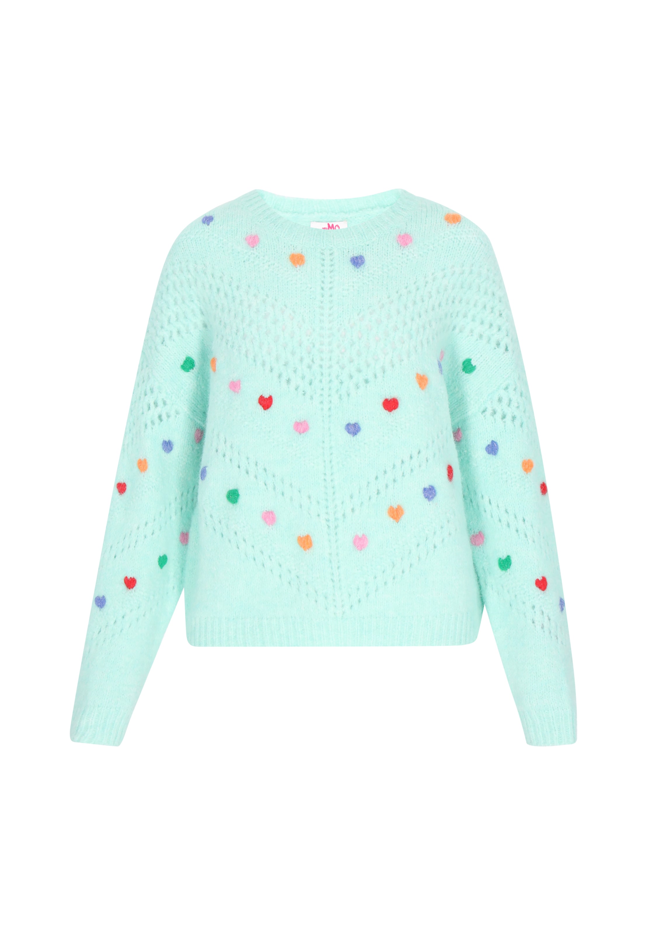 MYMO - Pullover em azul: frente