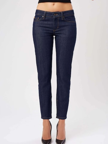 Slimfit Jeans di No44 in blu: frontale