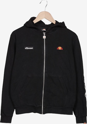 ELLESSE Kapuzenpullover S in Schwarz: Vorderseite