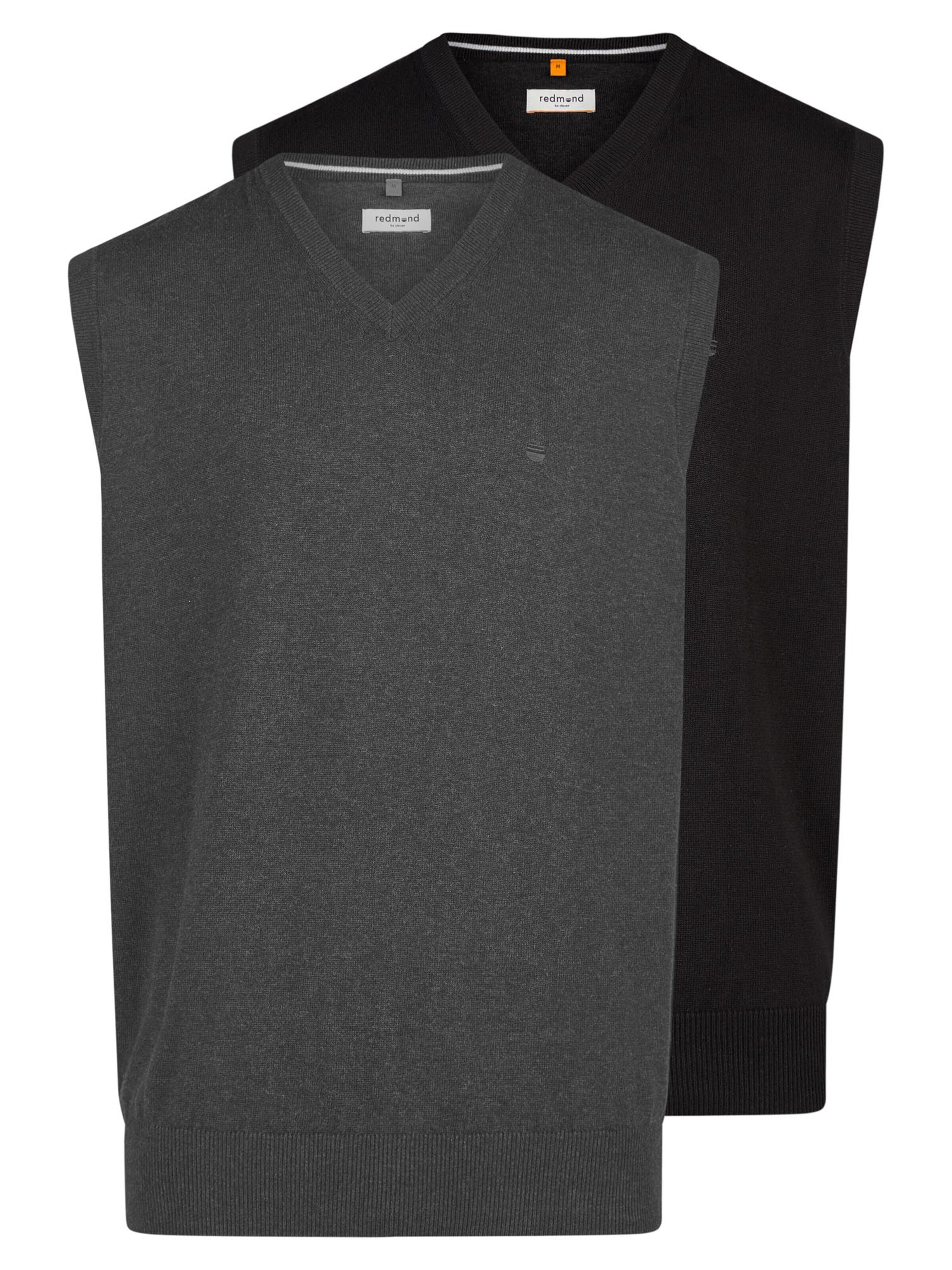 redmond Sweater 'Basic' in Black: front
