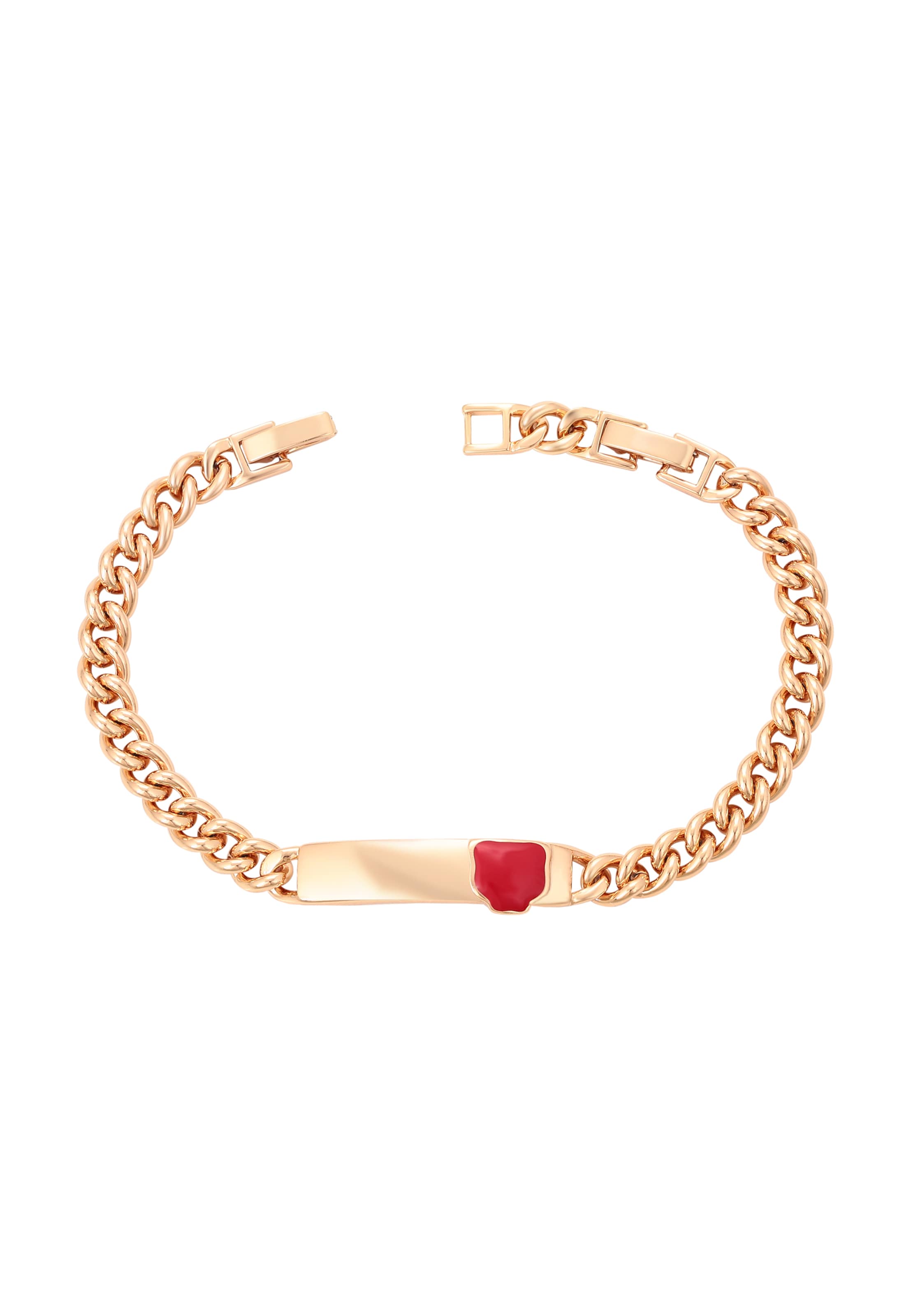Bracelet faina en or : devant
