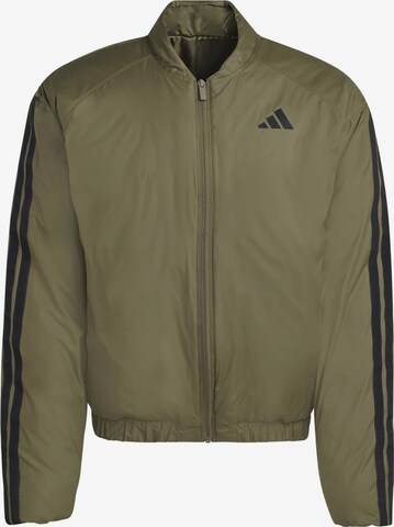 ADIDAS SPORTSWEAR Спортивная куртка 'ESS' в Зеленый: спереди