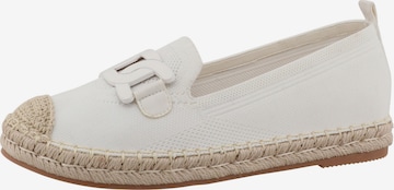 TOM TAILOR Slipper – bílá: přední strana