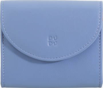 DuDu Wallet in Blue: front