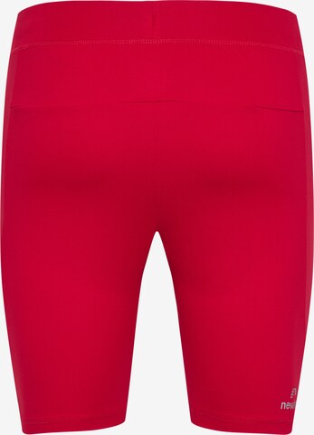 Skinny Pantalon de sport Newline en rouge