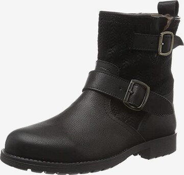 clic Boots in Black: front