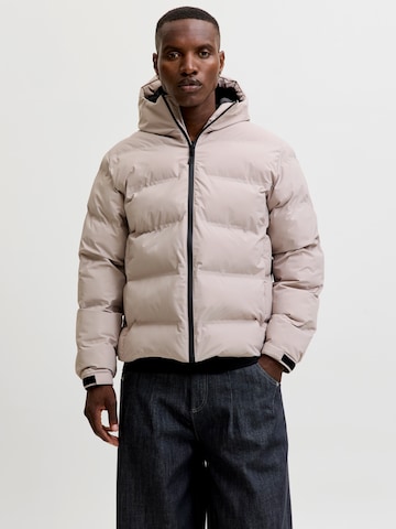 JACK & JONES Tussenjas 'JJSage' in Beige: voorkant