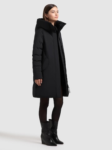 Manteau d’hiver 'Protea' khujo en noir
