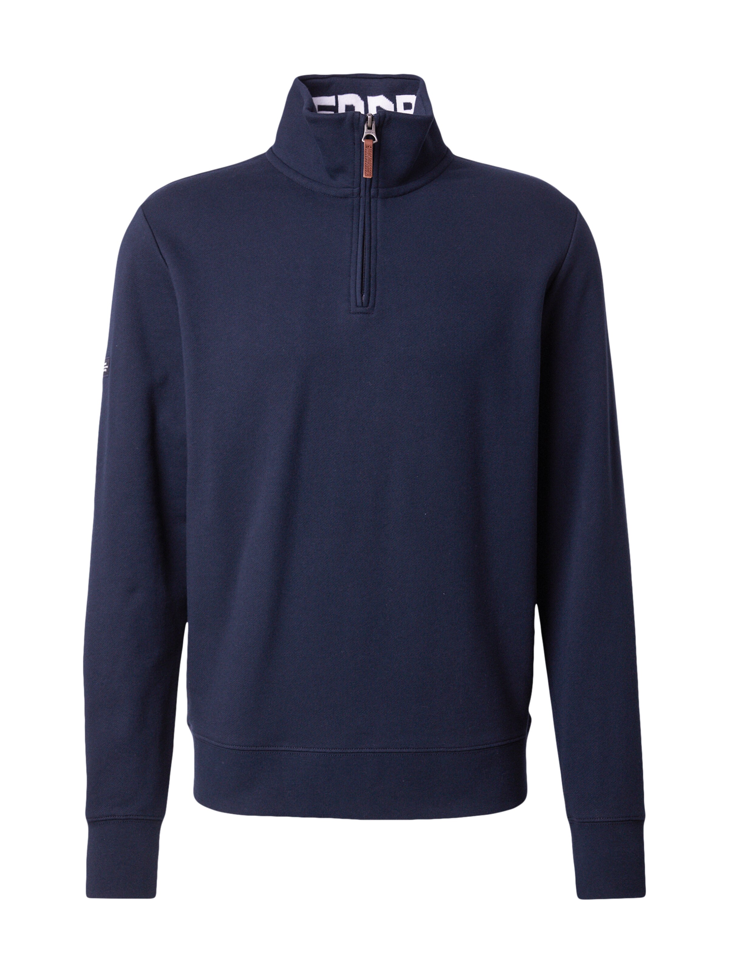 Superdry Sweatshirt in Blue: front