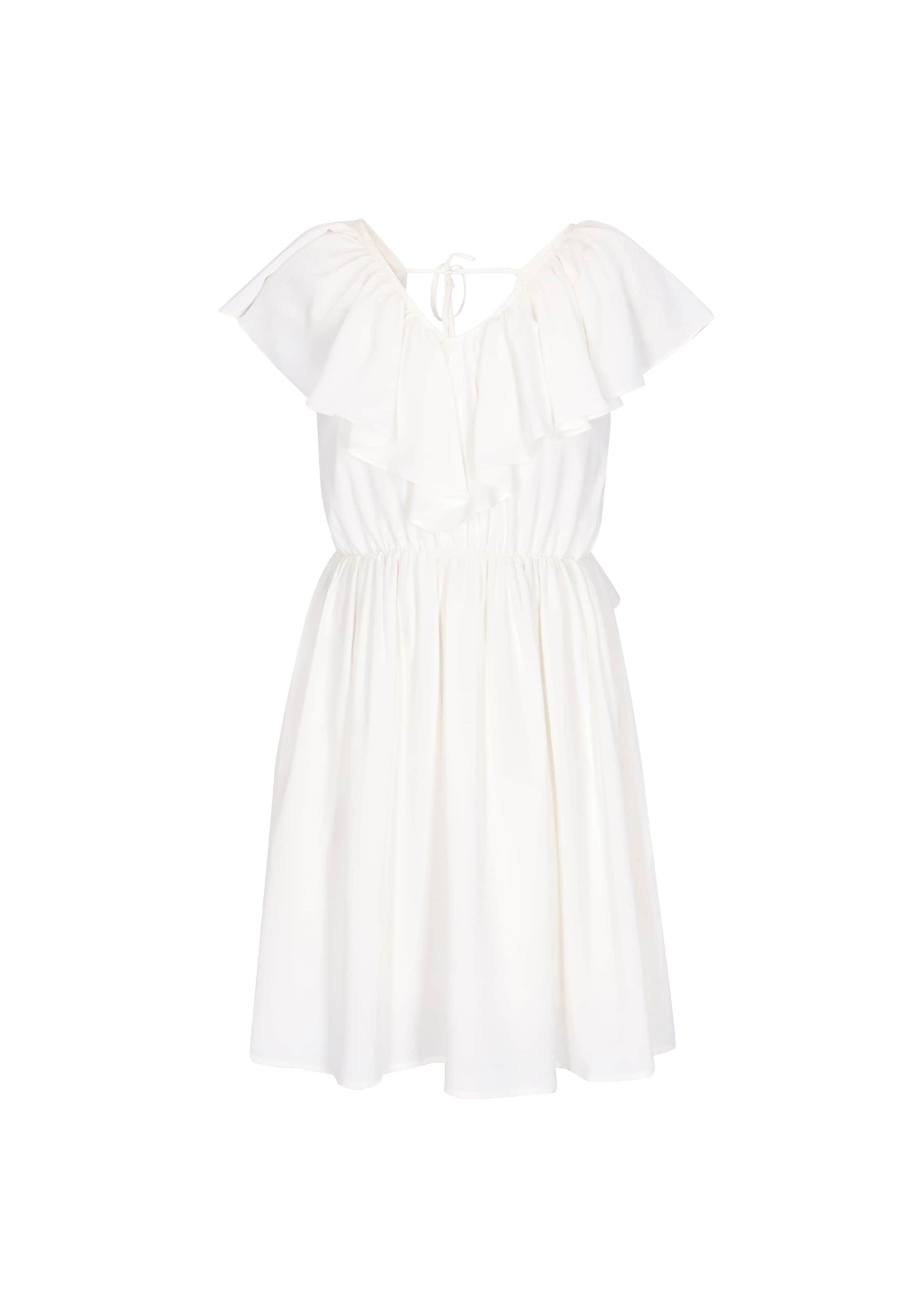 Robe DreiMaster Vintage en blanc : devant