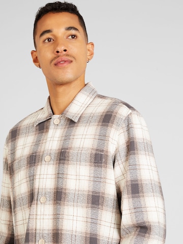 ESPRIT Regular fit Button Up Shirt in Beige