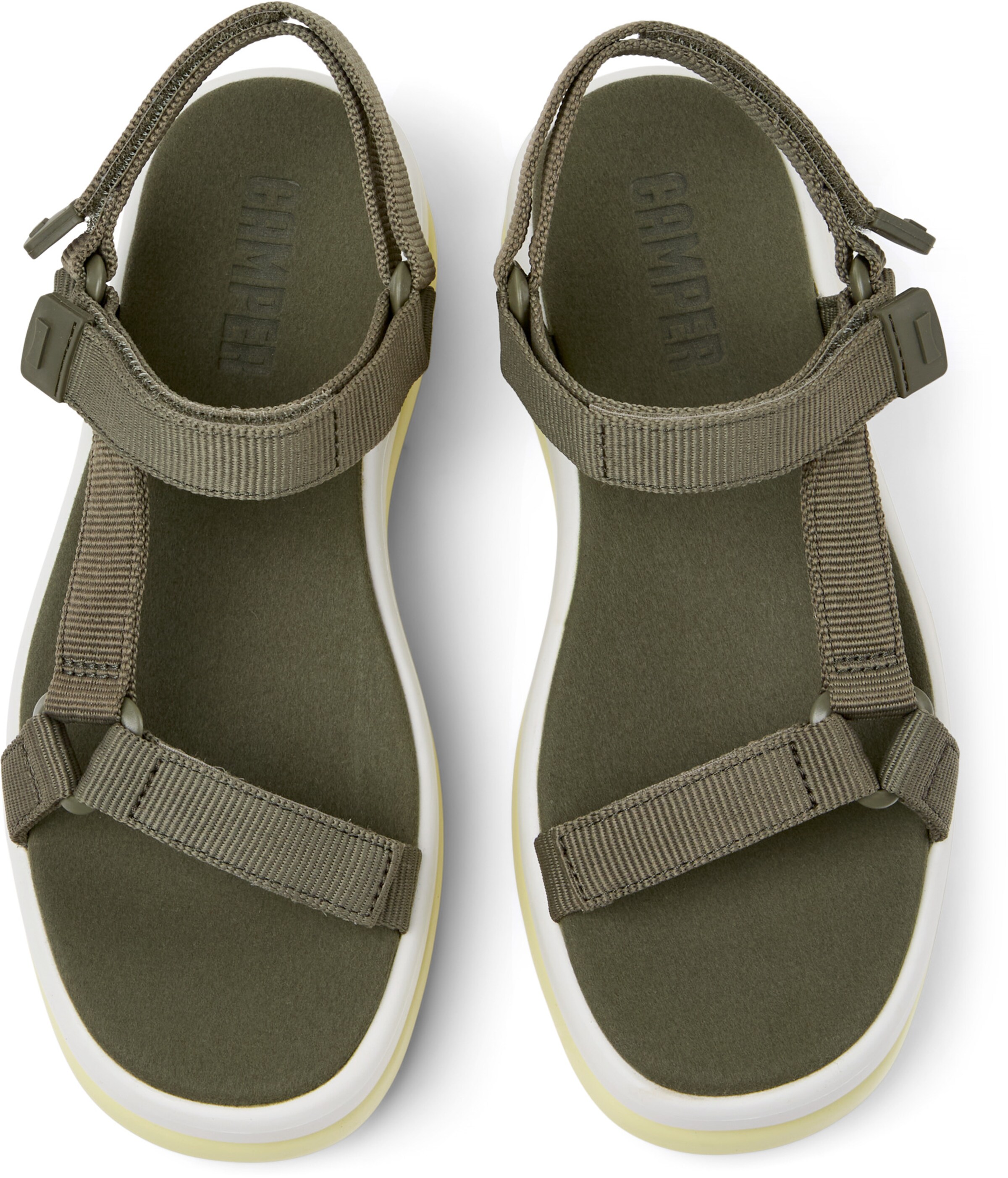 Sandalo 'Pelotas Flota Up' di CAMPER in verde