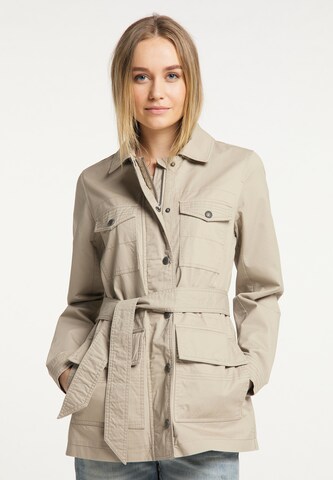 DreiMaster Vintage Between-Season Jacket in Beige: front