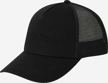 Șapcă de la Calvin Klein pe negru: față