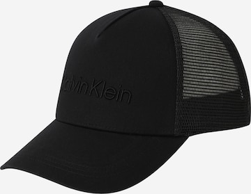Calvin Klein - Boné em preto: frente