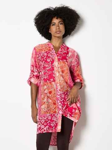 Chemisier Apricot en rose : devant