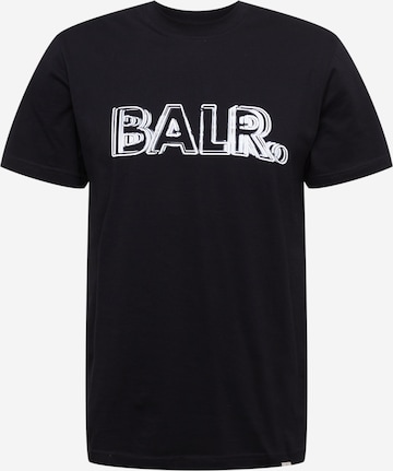 Tricou 'Olaf' de la BALR. pe negru: față