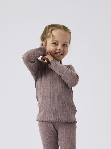 Pull-over NAME IT en violet : devant
